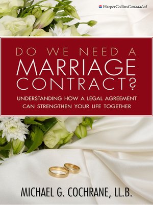 cover image of Do We Need a Marriage Contract?